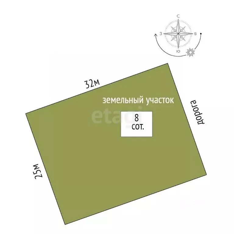 Участок в Тюменская область, Тюменский муниципальный округ, с. Кулига, ... - Фото 1