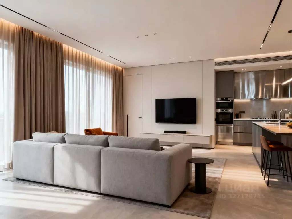 3-к кв. Москва Саввинская наб., 13 (107.0 м) - Фото 1