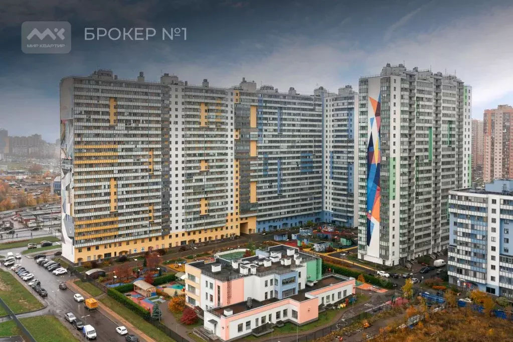 Студия Санкт-Петербург просп. Королева, 59к1 (21.3 м) - Фото 2