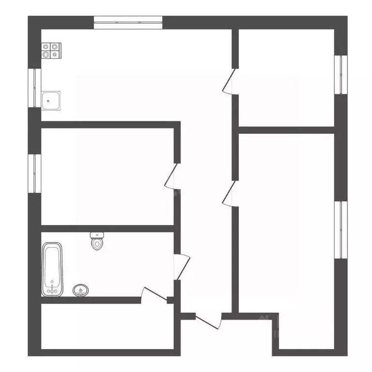Дом в Тульская область, Тула городской округ, с. Частое 162 (89 м) - Фото 2