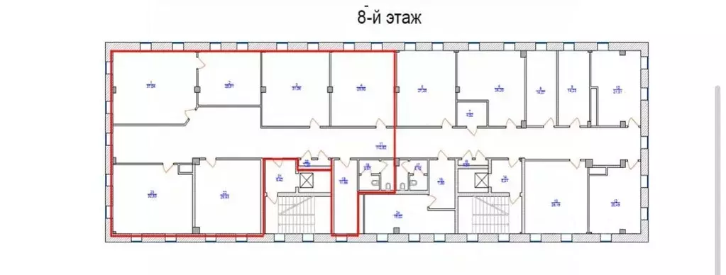 Офис в Москва ул. 3-я Ямского Поля, 32 (256 м) - Фото 2