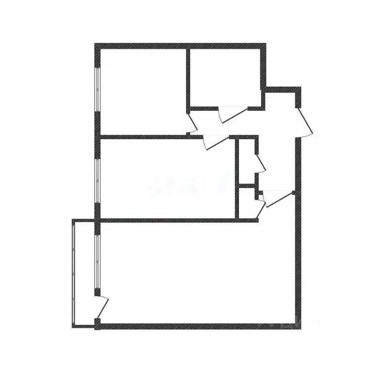 2-к кв. Белгородская область, Губкин ул. Кирова, 32 (39.9 м) - Фото 2
