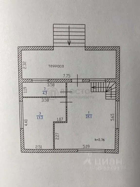 Дом в Москва д. Юдановка, 59Б (86 м) - Фото 2