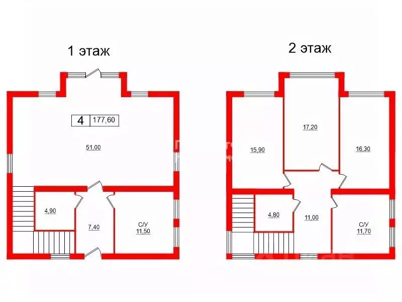 Коттедж в Ленинградская область, Ломоносовский район, Аннинское ... - Фото 2