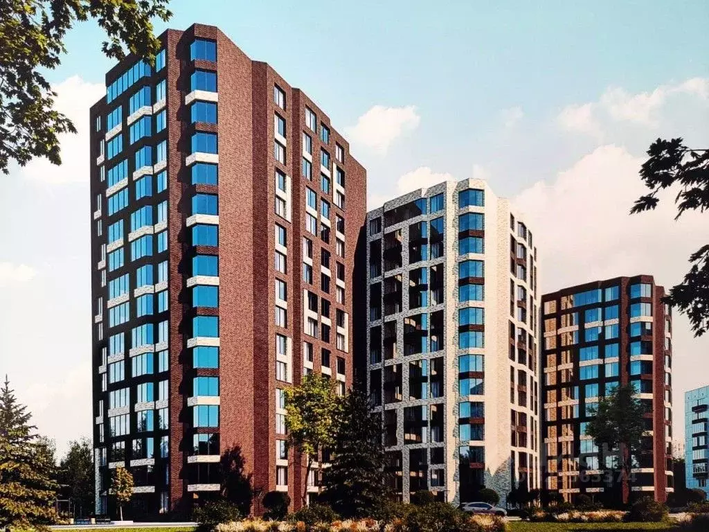 1-к кв. Кабардино-Балкария, Нальчик ул. Идарова, 176 (40.6 м) - Фото 1