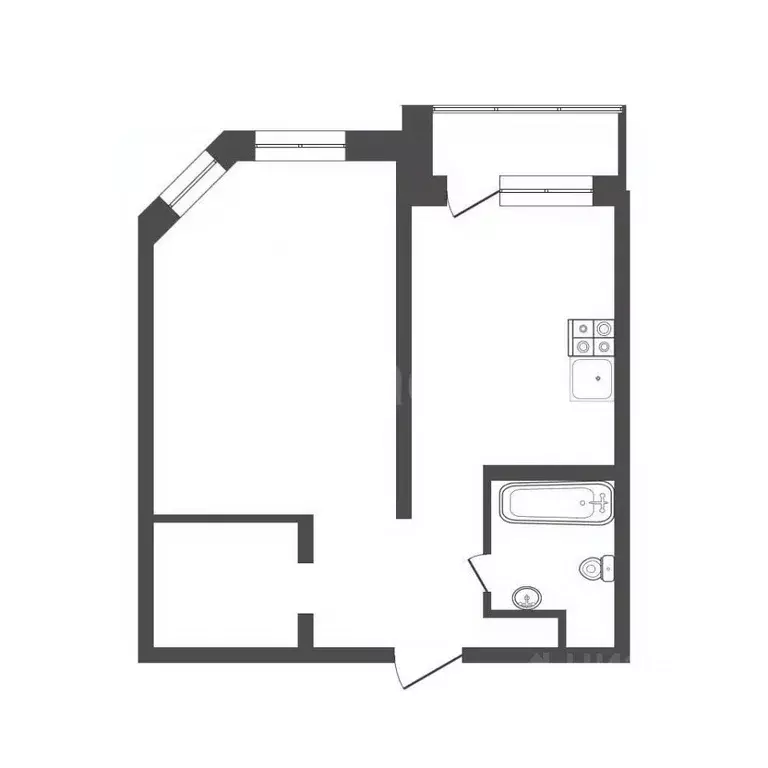 1-к кв. Московская область, Дмитров Профессиональная ул., 20 (43.6 м) - Фото 2