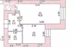 1-комнатная квартира: Самара, территория 19-й километр Московского ... - Фото 1