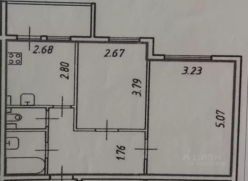 2-к кв. Коми, Сыктывкар Чит мкр, ул. 65-летия Победы, 12 (44.3 м) - Фото 1