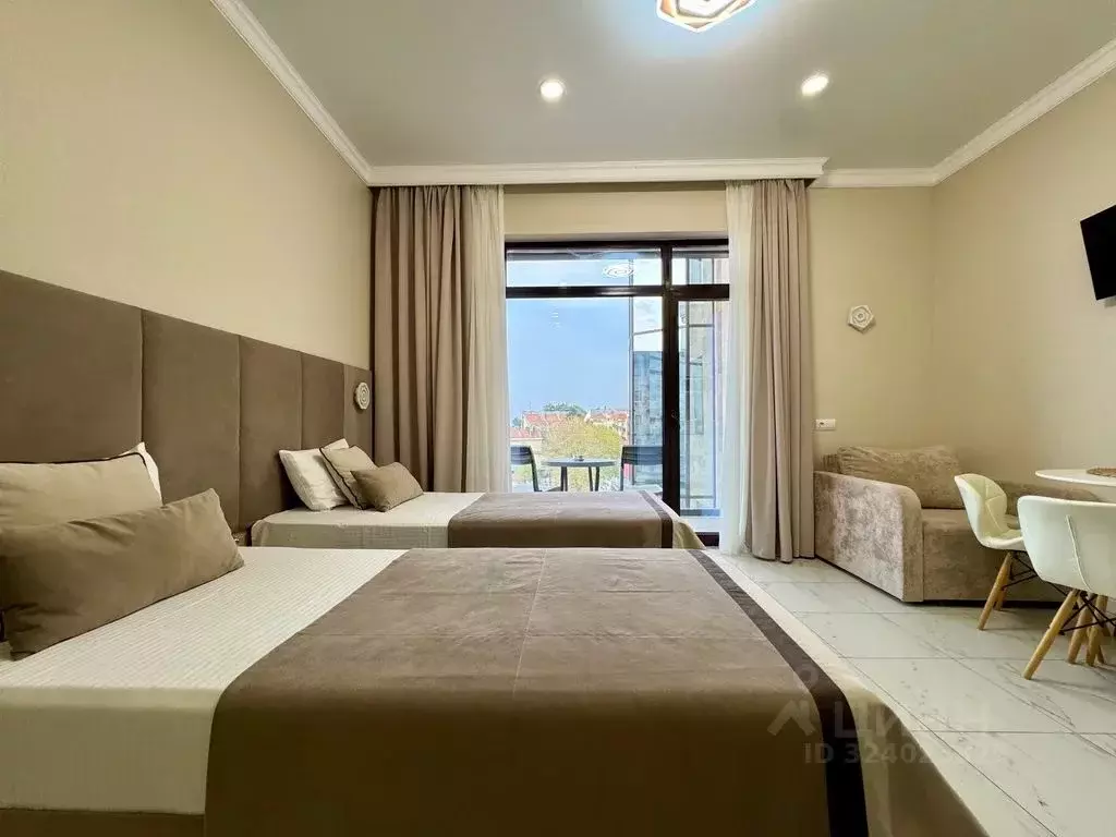 1-к кв. Краснодарский край, Сочи Лазаревское жилрайон, ул. Речная, 2Д ... - Фото 1