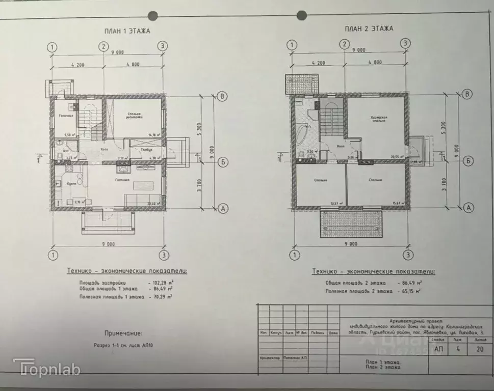 Дом в Калининградская область, Гурьевский муниципальный округ, пос. ... - Фото 1