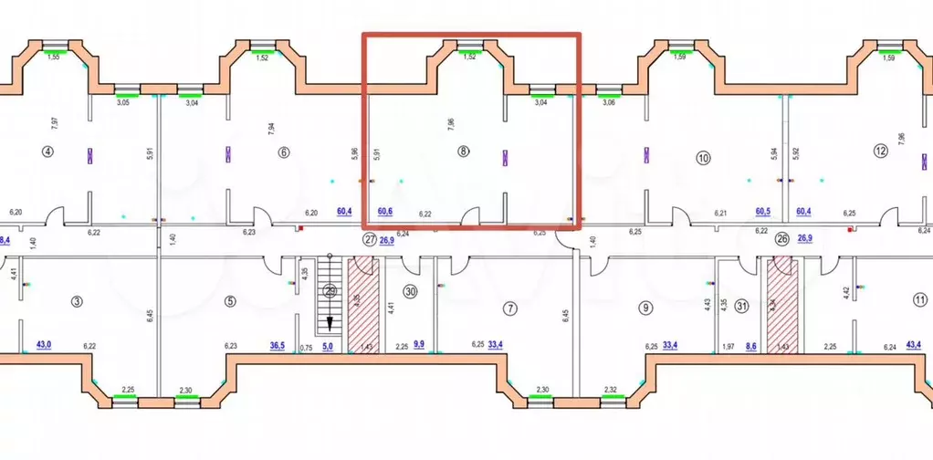 Продам помещение свободного назначения, 60.6 м - Фото 0