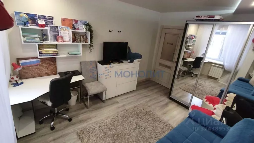 3-к кв. Нижегородская область, Нижний Новгород Казанское ш., 10к1 ... - Фото 2