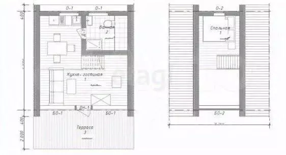 Дом в Липецкая область, Липецк Спутник СНП, 2/668 (60 м) - Фото 2