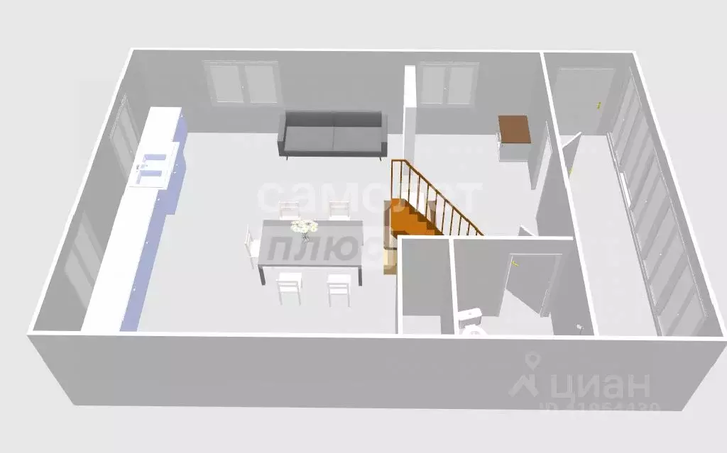 Дом в Коми, Сыктывдинский район, Пажга муниципальное образование, с. ... - Фото 2