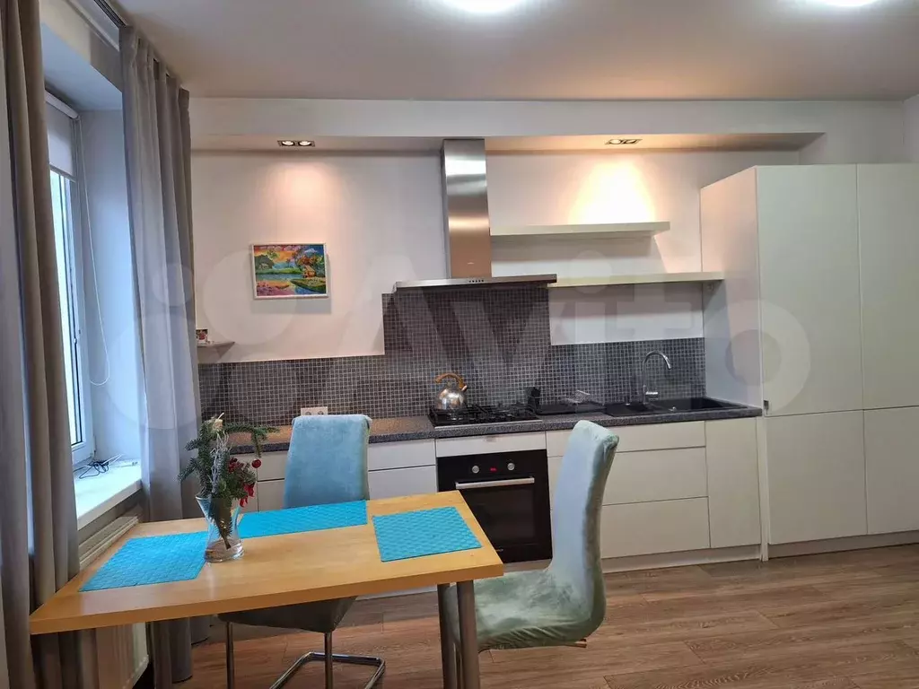 Квартира-студия, 44 м, 7/8 эт. - Фото 1