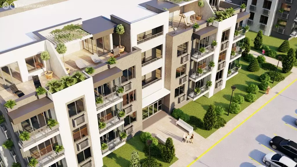 3-комнатная квартира: Саки, Заводская улица, 64 (77 м) - Фото 2