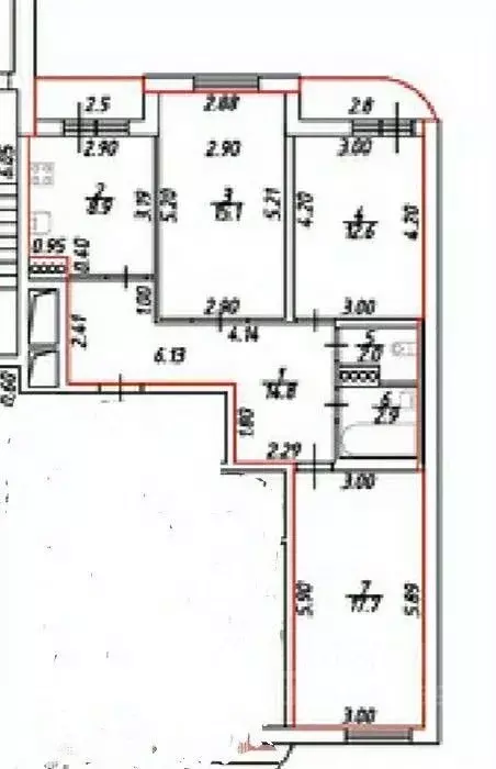 3-к кв. Санкт-Петербург пос. Шушары, ул. Валдайская, 1 (74.0 м) - Фото 1