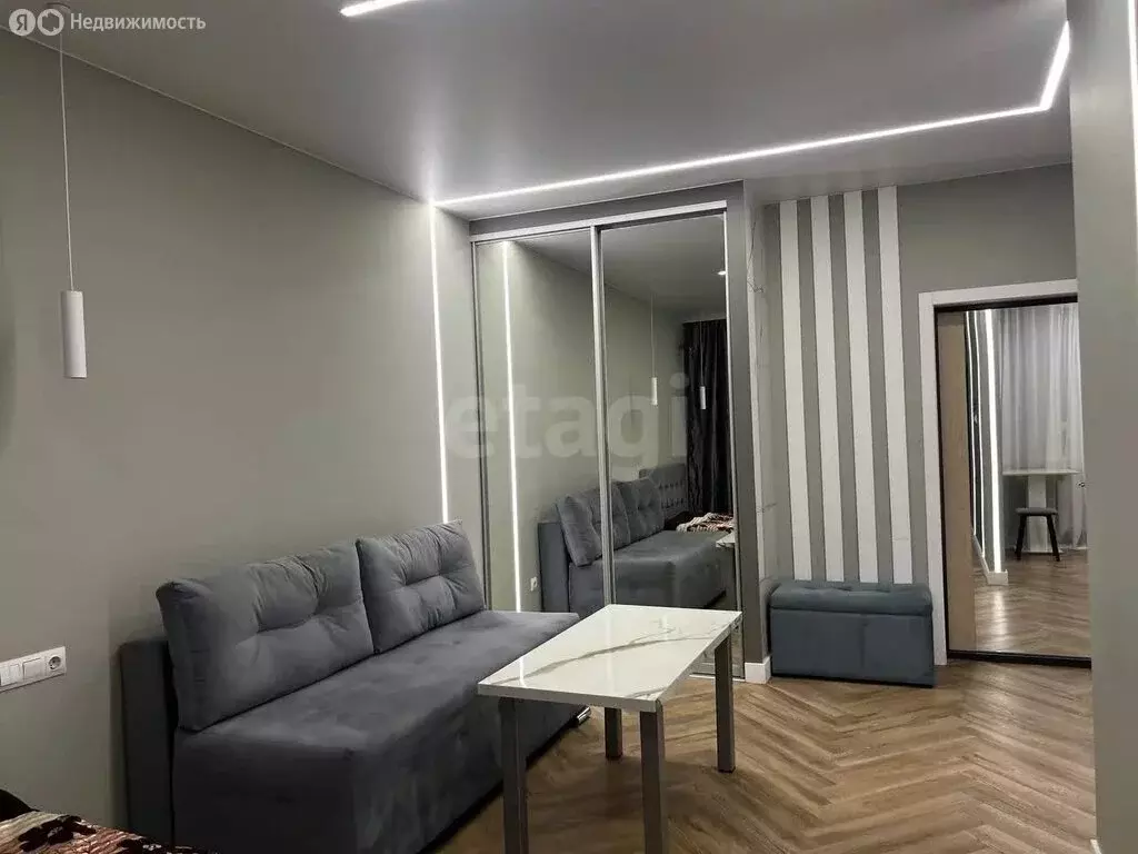1-комнатная квартира: Тюмень, улица Надира Сагдеева, 8 (30 м) - Фото 1