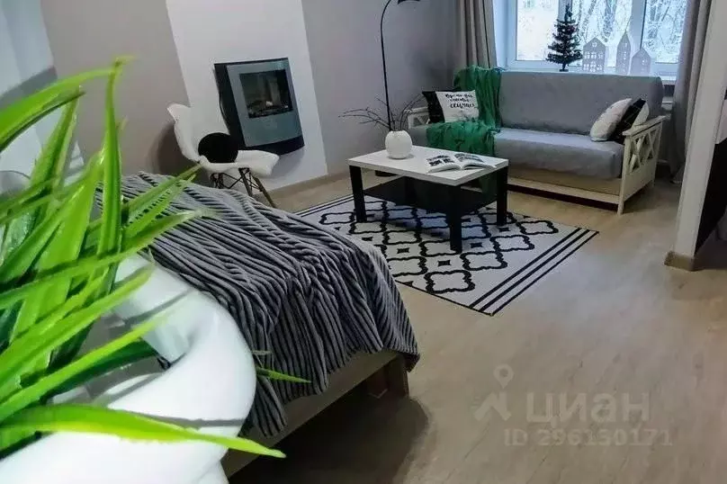 1-к кв. Псковская область, Псков наб. Реки Великой, 4 (33.0 м) - Фото 1