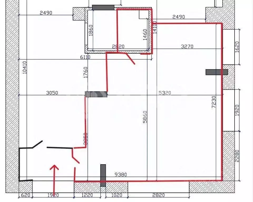 Офис в Татарстан, Казань ул. Гагарина, 77Вк1 (45 м) - Фото 2