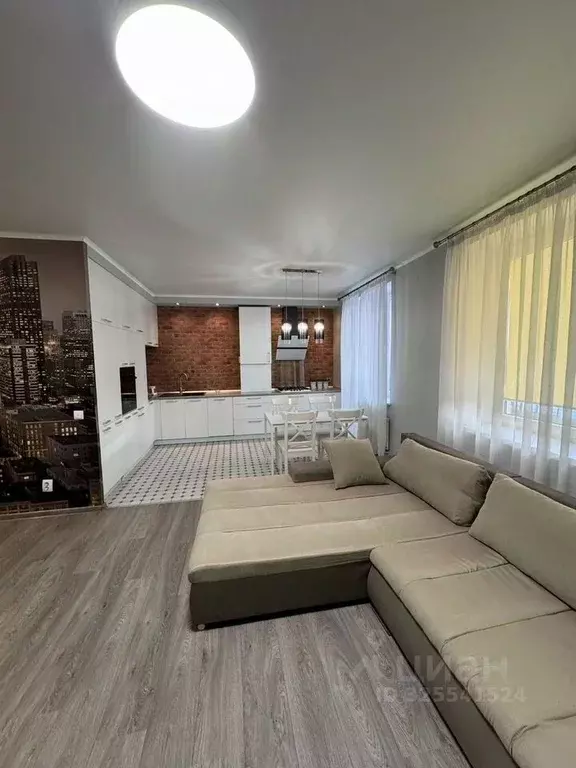 3-к кв. Калининградская область, Калининград Колхозная ул., 4Д (72.0 ... - Фото 2