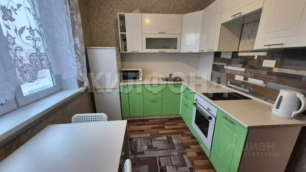 1-к кв. Новосибирская область, Новосибирск ул. Титова, 264 (37.0 м) - Фото 1