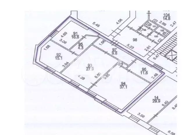Офис 124 м2 на Лубянке - Фото 0