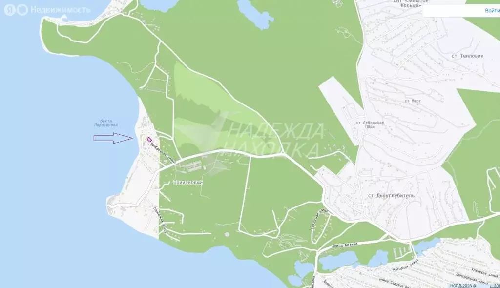 Участок в Находка, Колхозная улица, 48 (13 м) - Фото 1