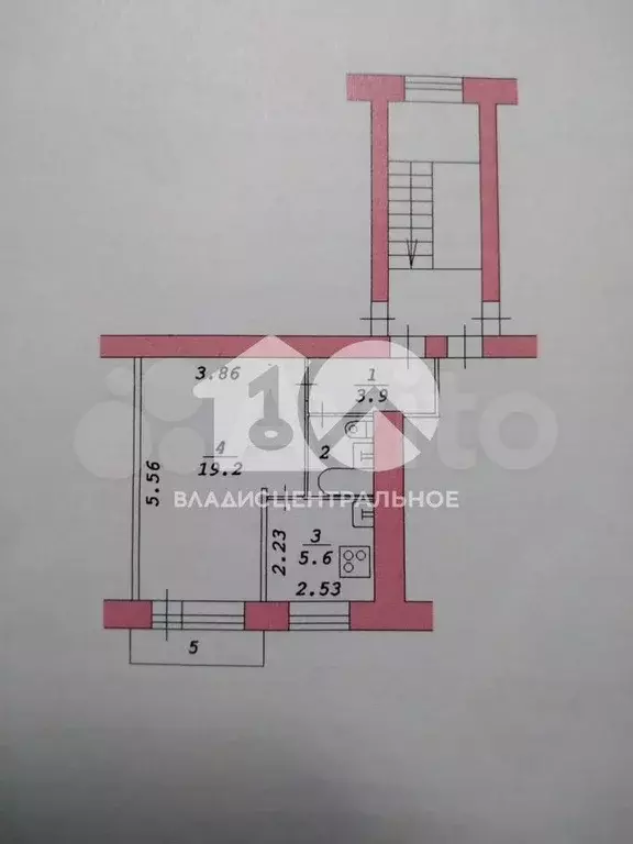 1-к. квартира, 31,6 м, 5/5 эт. - Фото 0