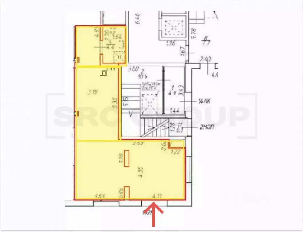 Помещение свободного назначения в Санкт-Петербург ул. Парфеновская, ... - Фото 2
