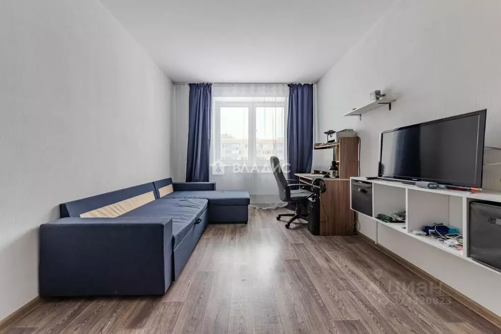 1-к кв. Ленинградская область, Всеволожский район, пос. Бугры бул. ... - Фото 2