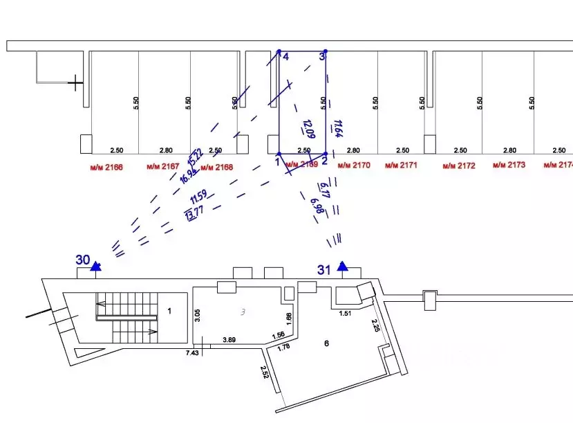 Гараж в Москва Шелепихинская наб., 34к2 (14 м) - Фото 2