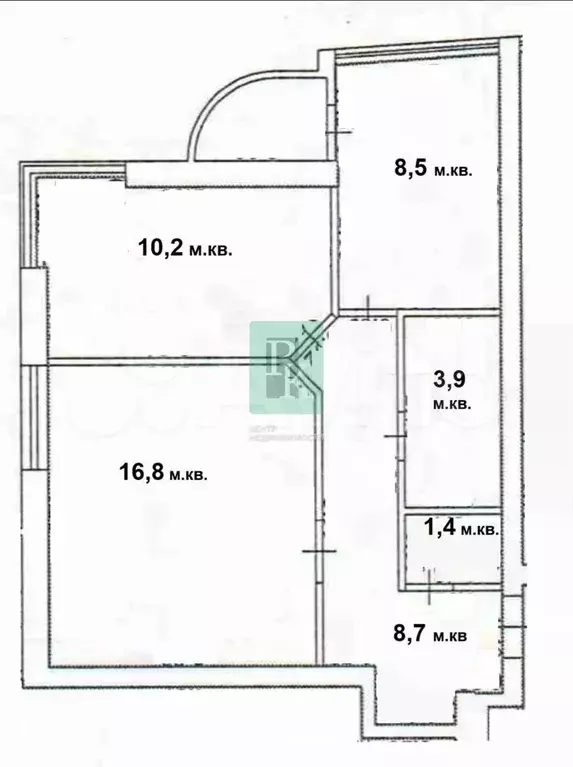 2-к. квартира, 50 м, 11/16 эт. - Фото 0