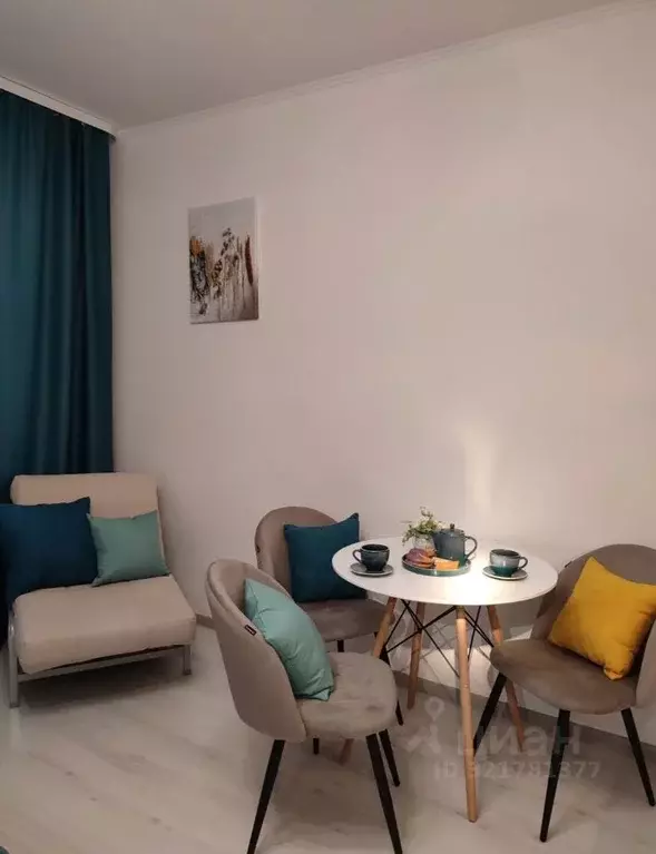 Студия Санкт-Петербург аллея Арцеуловская, 19к2 (25.0 м) - Фото 1