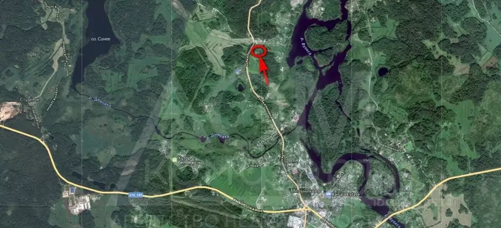 Участок в Ленинградская область, Приозерский район, Мельниковское ... - Фото 1