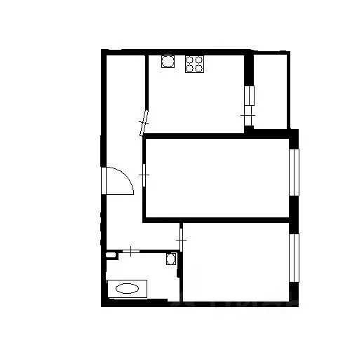 2-к кв. Санкт-Петербург Комендантский просп., 66к1 (56.2 м) - Фото 1