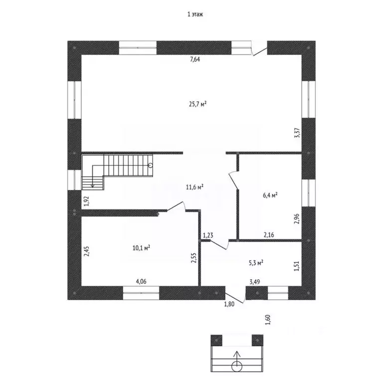 Дом в Башкортостан, Уфа городской округ, с. Нагаево ул. Долгопрудная ... - Фото 2