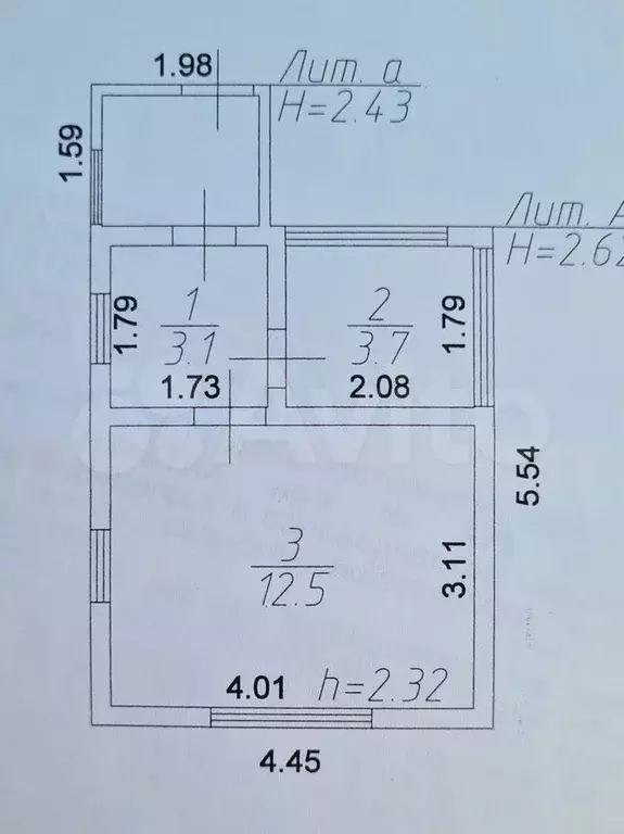 Дача 20 м на участке 5,4 сот. - Фото 0