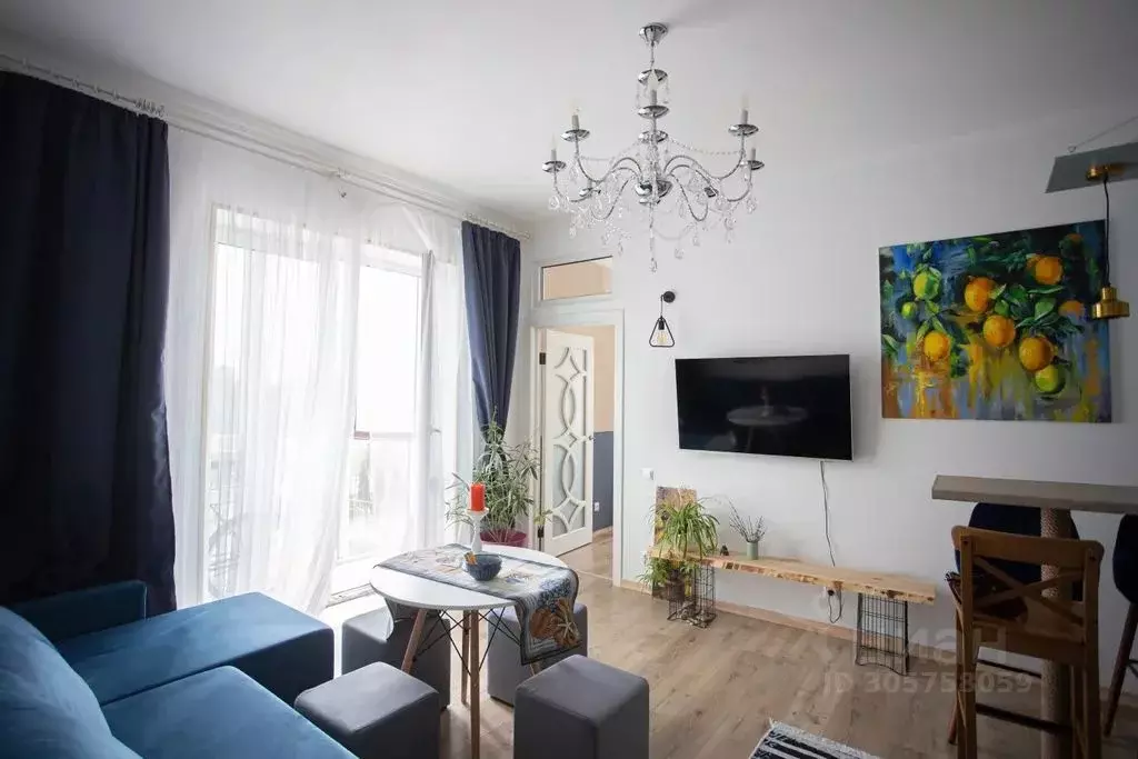 2-к кв. Калининградская область, Зеленоградск ул. Приморская, 4 (45.0 ... - Фото 1