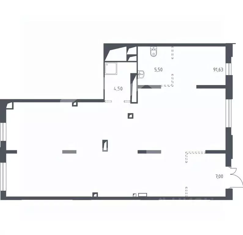 Торговая площадь в Московская область, Химки городской округ, д. ... - Фото 2