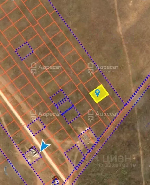 Участок в Волгоградская область, Городищенский район, Орловское с/пос, ... - Фото 2