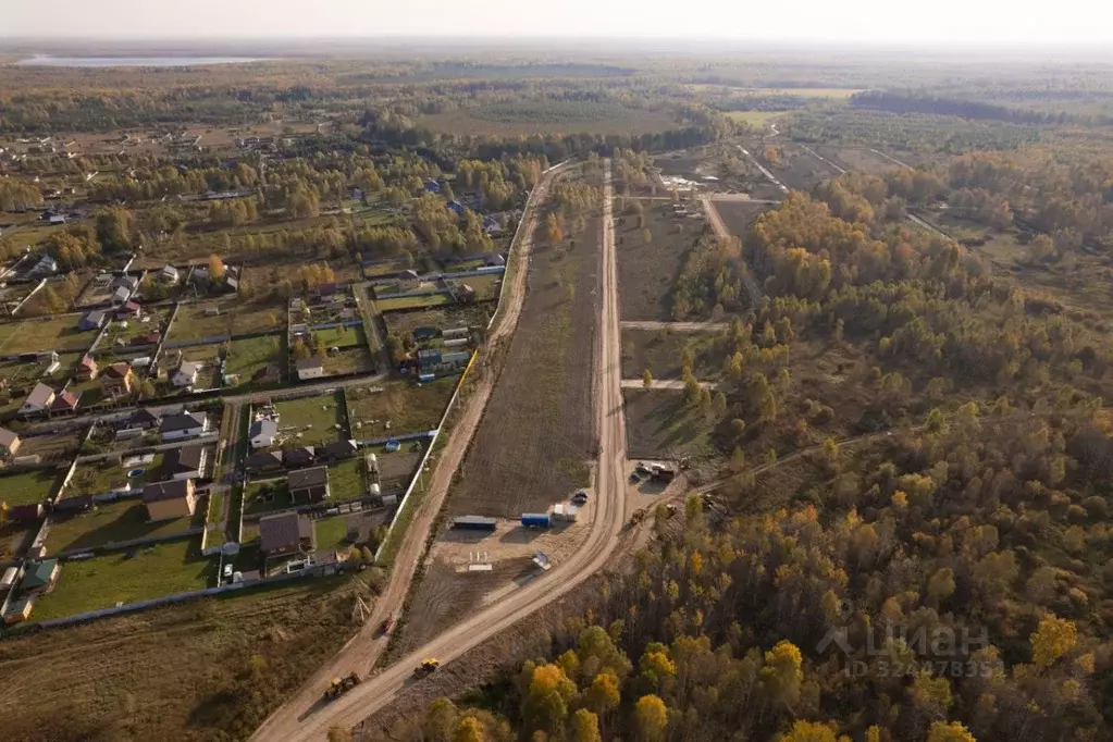 Участок в Тюменская область, Нижнетавдинский муниципальный округ, ... - Фото 1