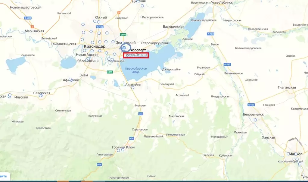 Участок в Краснодарский край, Краснодар городской округ, Ленина хут.  ... - Фото 0