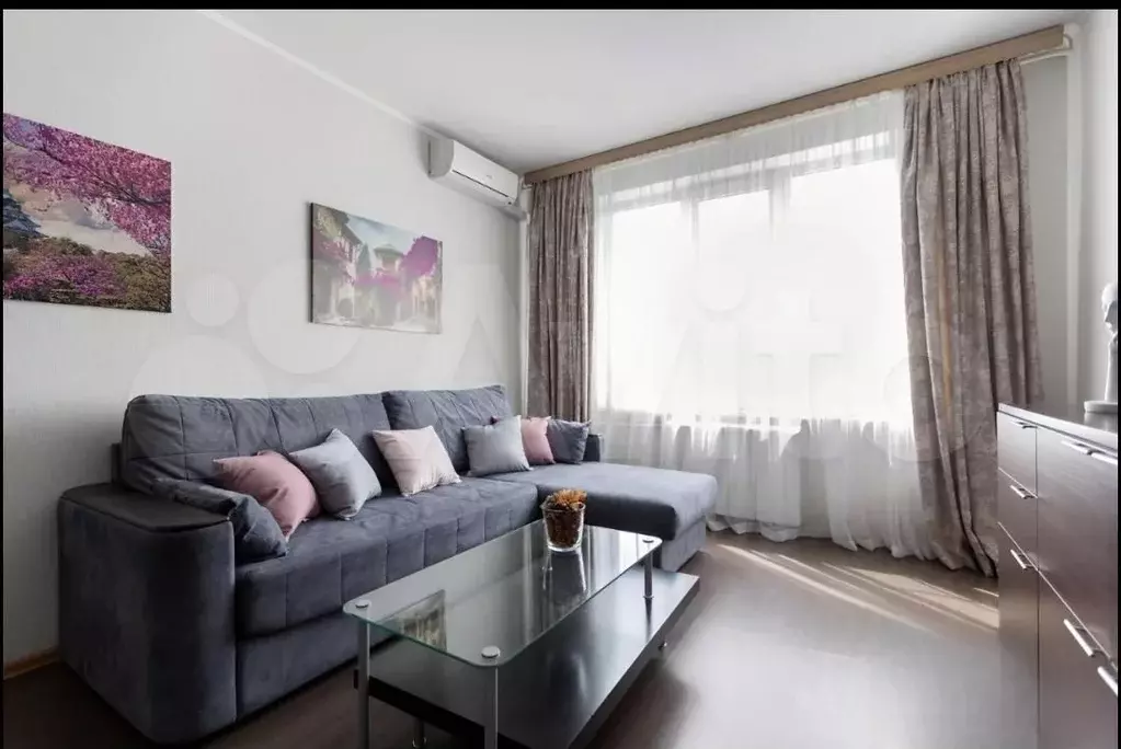1-к. квартира, 37 м, 9/9 эт. - Фото 1