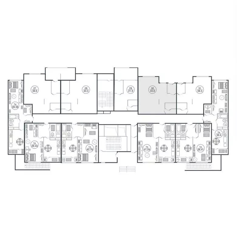 Помещение свободного назначения (43.6 м) - Фото 2