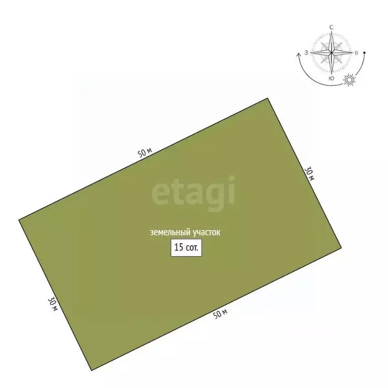 Участок в Амурская область, Благовещенский район, с. Чигири  (15.0 ... - Фото 2