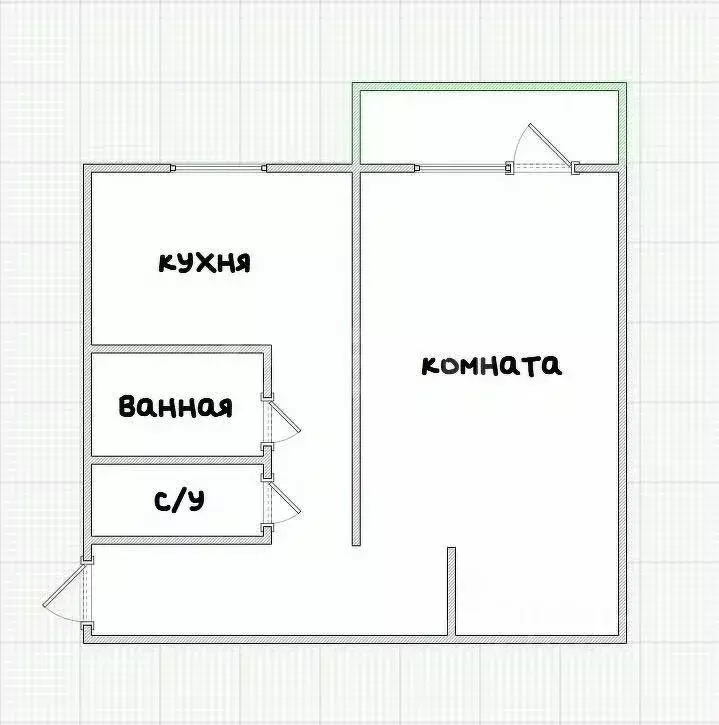 1-к кв. Приморский край, Владивосток Енисейская ул., 14 (30.7 м) - Фото 1