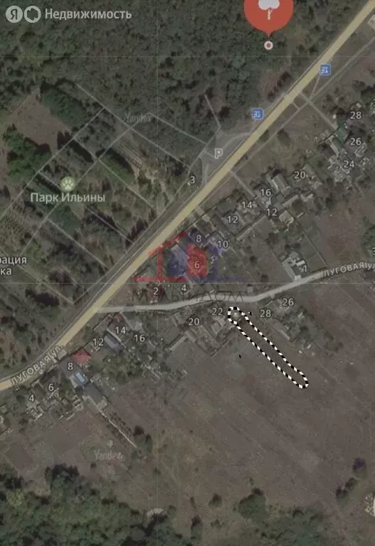 Участок в Старооскольский городской округ, хутор Ильины (19 м) - Фото 1