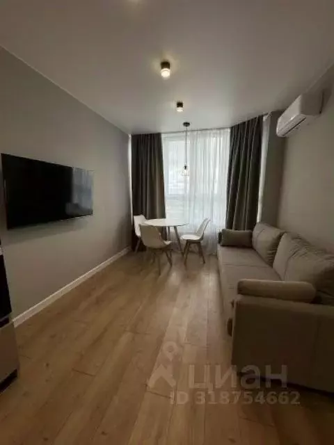 Квартира, 1 комната, 43.8 м - Фото 0
