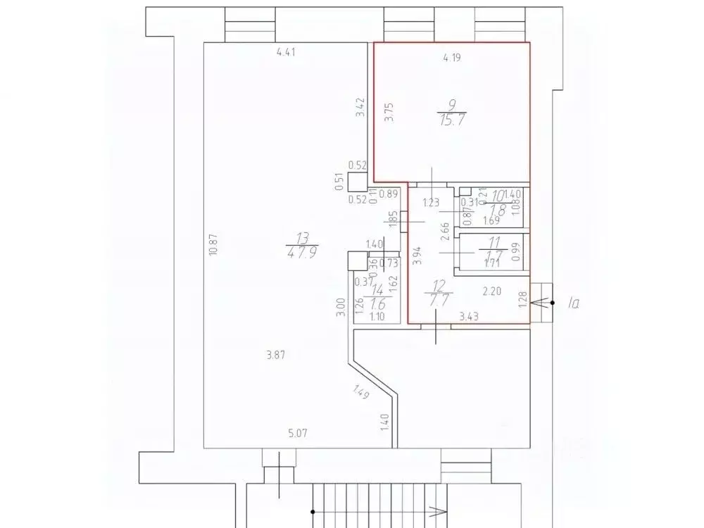 Торговая площадь в Москва Ленинградский просп., 69С1 (250 м) - Фото 2